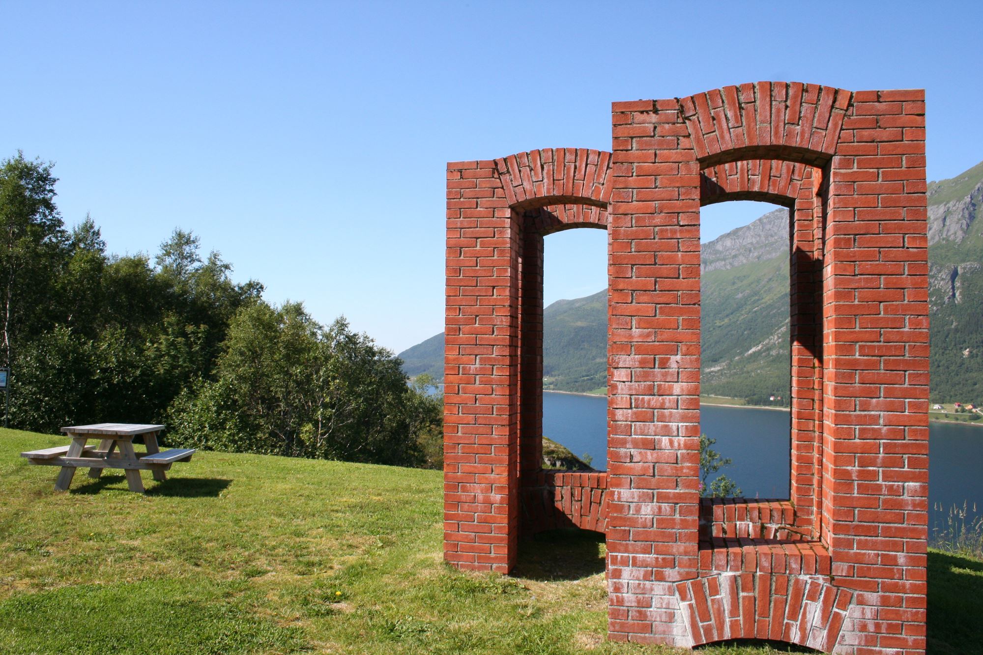 Sculpture landscape Nordland - Varde