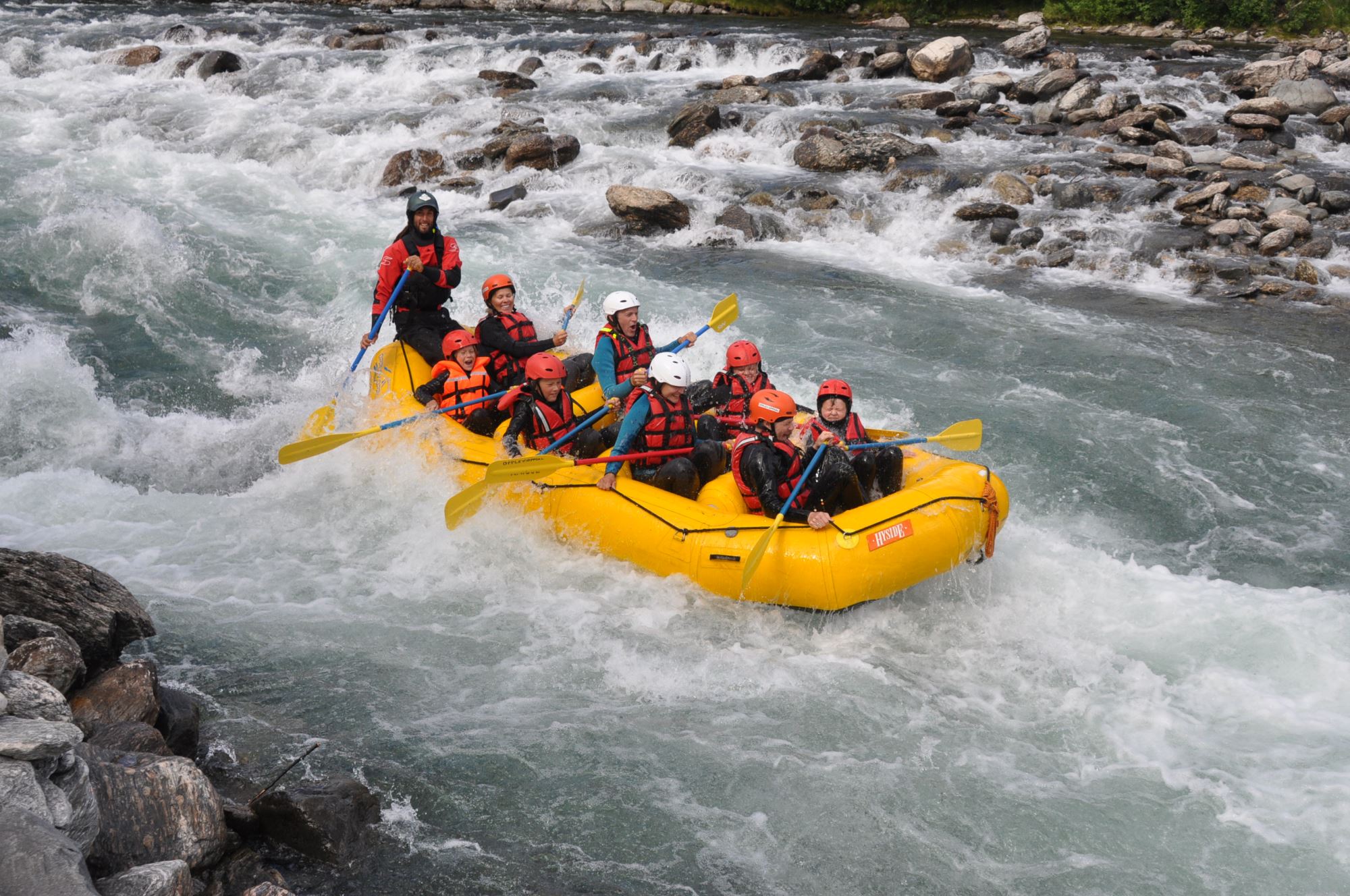 Rafting Familietur + Juving